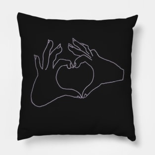 Heart Hands Pillow