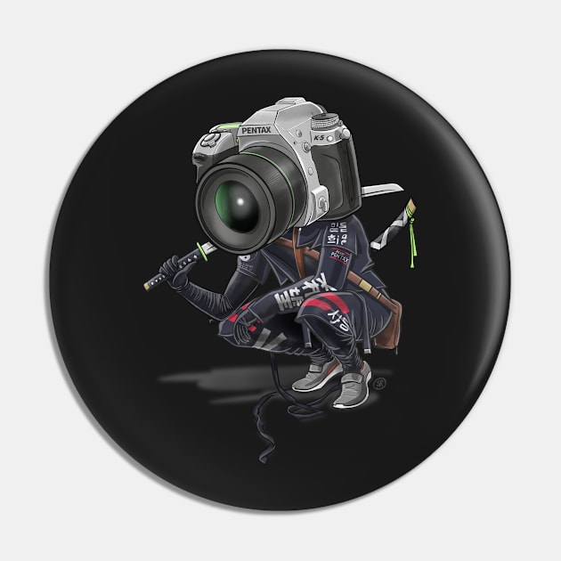 Pentax K5 Silver Samurai Pin by oscarsanchez