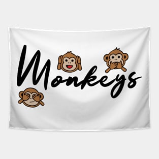 MONKEYS Tapestry