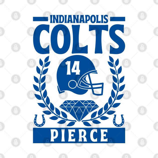 Indianapolis Colts Pierce 14 American Football by Astronaut.co