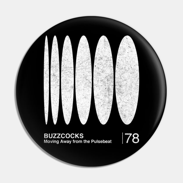 Buzzcocks / Original Minimalist Graphic Fan Artwork Design Pin by saudade