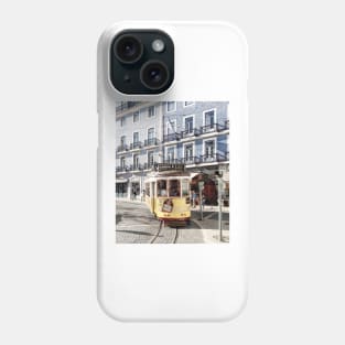 Tram 28 in Lisbon, Portugal Phone Case