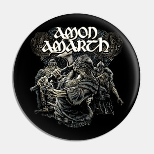 AMON AMARTH MERCH VTG Pin