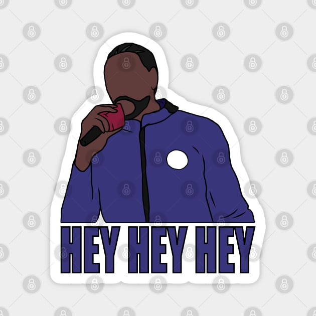 Kawhi Leonard "Hey Hey Hey" Magnet by rattraptees