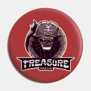 Treasure Hunter Pirate Pin