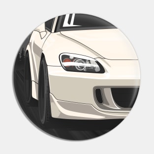 Honda S2000 AP2 Rolling - Platinium White Pin