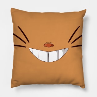 Smile cat face mask Pillow