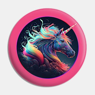 Unicorn - Cosmic Clouds Pin