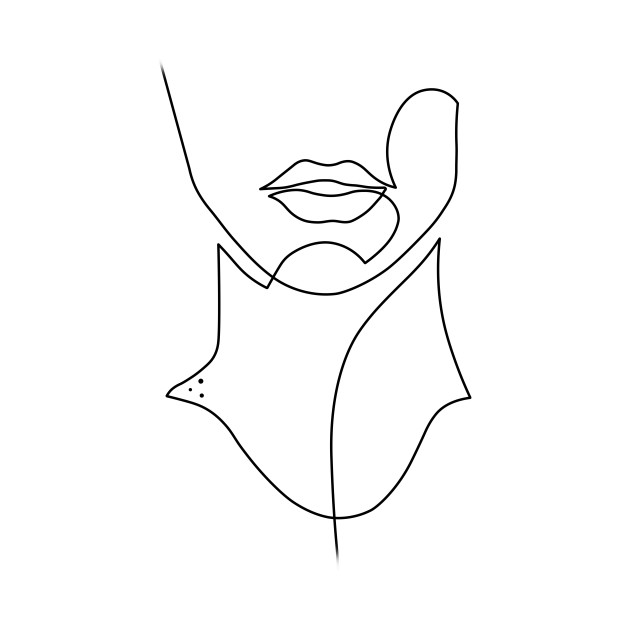 One Line Art Smiley : Face drawing in one line t shirt teepublic