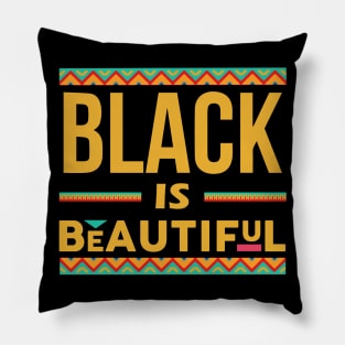 Black is Beautiful! Black Pride Gift Pillow