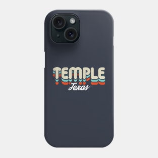 Retro Temple Texas Phone Case