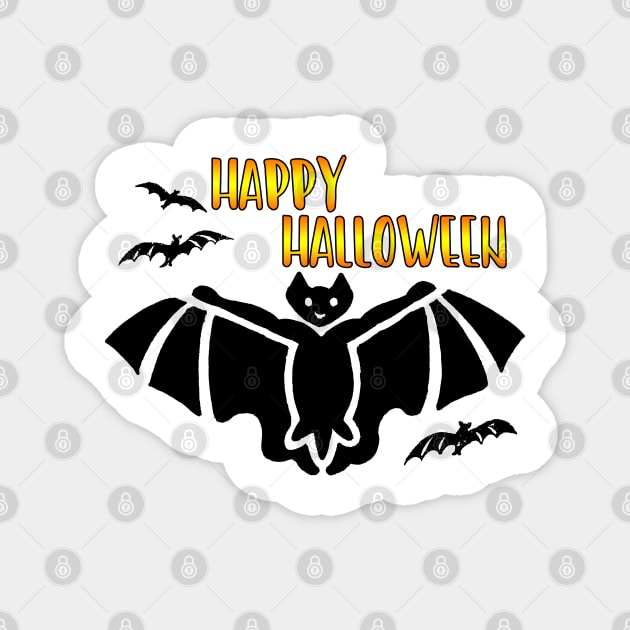 Halloween Bats! Magnet by loeye