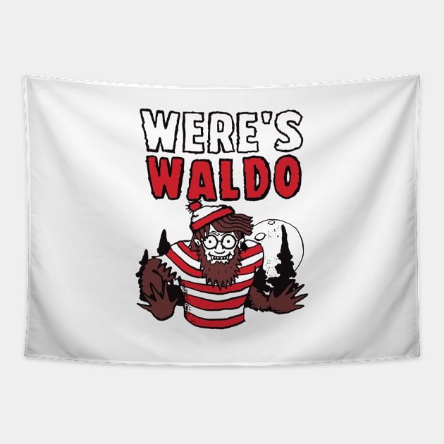 Were's Waldo Tapestry by bigbucketofguts