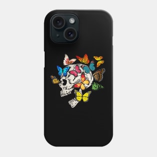 Butterfly Skull Attack Phone Case