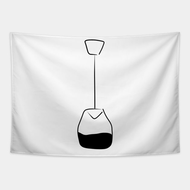 Simple Teabag Tapestry by Octeapus