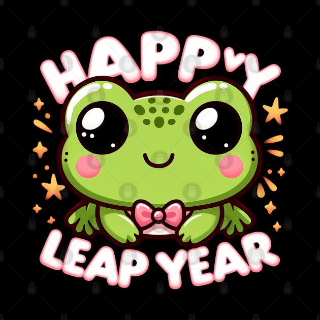 Happy Leap Year - Cute Frog by ANSAN