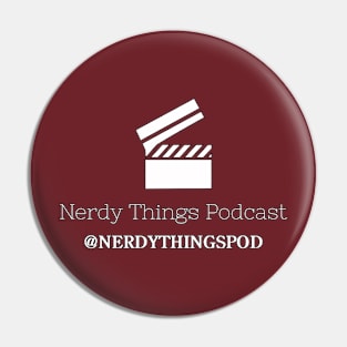 Nerdy Things Podcast Movies Pin