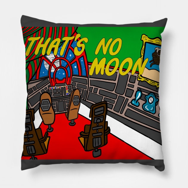 That’s No Moon Pillow by Shirt for Brains