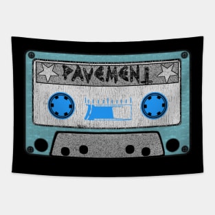 pavement blue cassette Tapestry