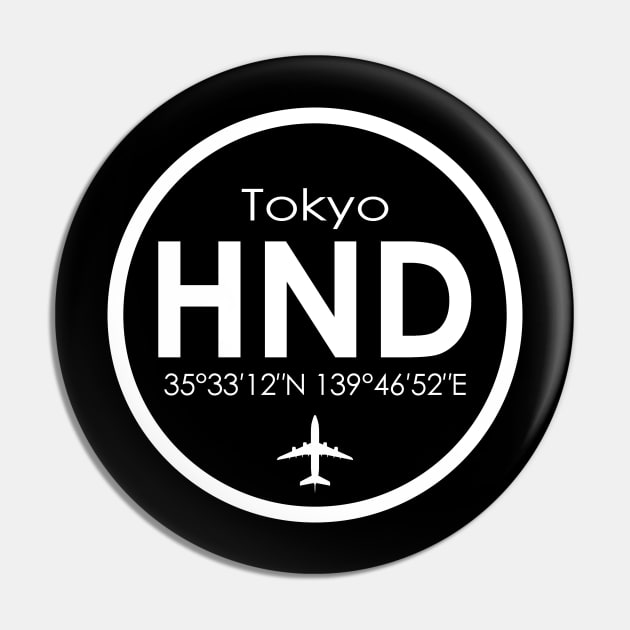 HND, Tokyo Haneda Airport Pin by Fly Buy Wear