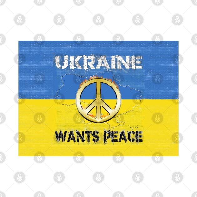 Ukraine Wants Peace Stop the War by PlanetMonkey