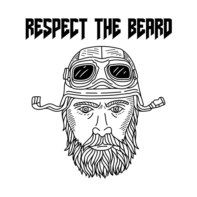 Respect The Beard by Jitesh Kundra