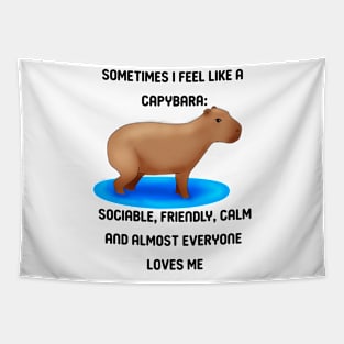 Capybara Tapestry