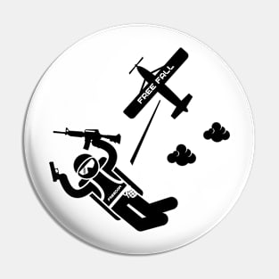 Skydiving in game with your guns Pin