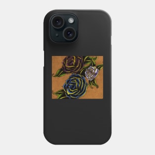 Bold, Elegant Roses Tattoo Design Phone Case