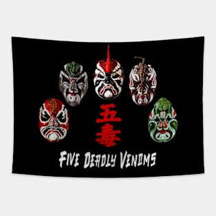 The Five Deadly Venoms Tapestry