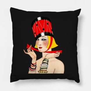 1930's Illustration Pillow