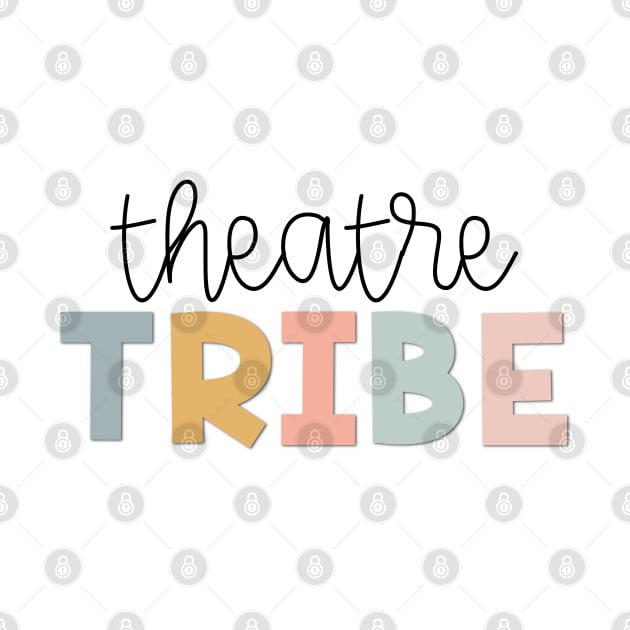 Theatre Tribe Muted Pastels by broadwaygurl18