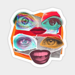 Smiling Eyes Magnet