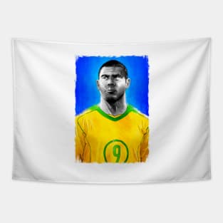 Ronaldo Nazário- R9 -  Brazil Football Artwork Tapestry