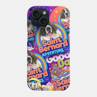 Saint Bernard Dog Gifts v2 Phone Case