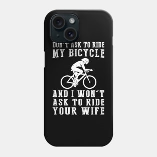 Bicycle Boundaries T-Shirt Phone Case