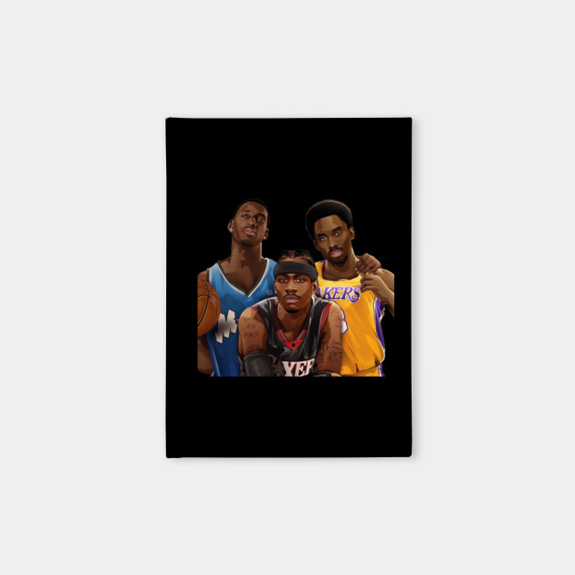 Allen Iverson X Kobe Bryant X Tracy Mcgrady Oil Painting Bro