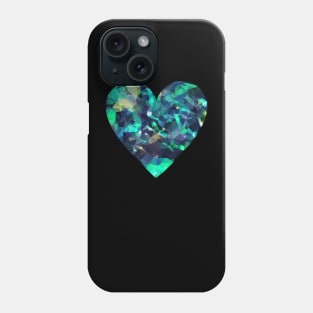 Geometric Heart Phone Case