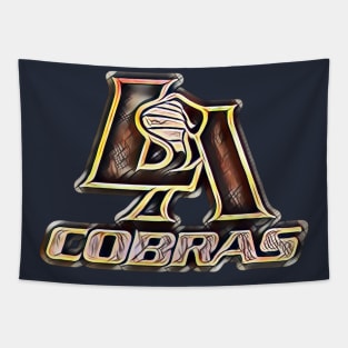 Los Angeles Cobras Football Tapestry