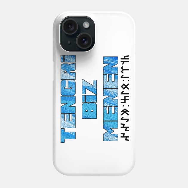 Tengri Biz Menen Phone Case by Tuwegl