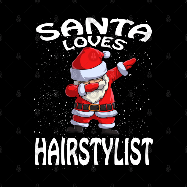 Santa Loves Hairstylist Christmas by intelus