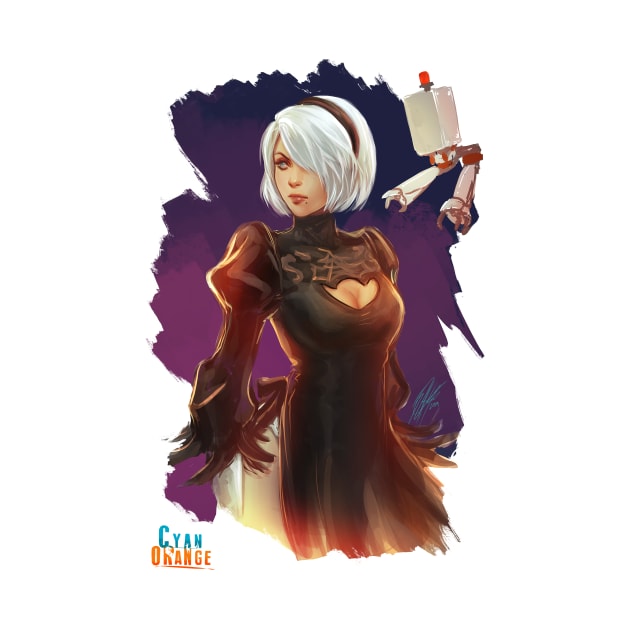 2B Doodle by Cyan-Orange