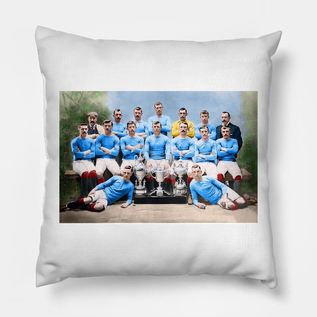 1899 treble winners Pillow by AndythephotoDr