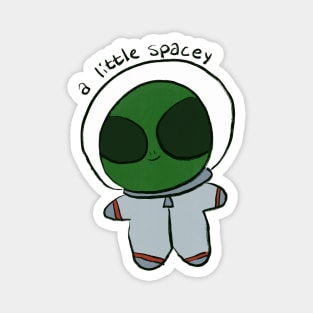 Silly Alien - A little spacey Magnet