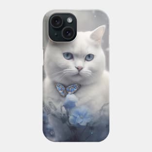 White British Shorthair Cat Phone Case