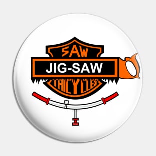 Saw Jigsaw Tricycles Pin