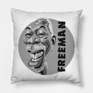 Freeman laughed T-shirt Pillow