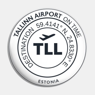 Airport TLL Tallinn Pin