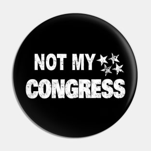 Political Not My Congress Speaker of the House Vote 2023 Pin