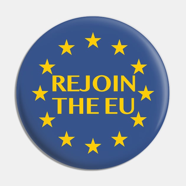 Rejoin the EU Brexit Pin by bullshirter